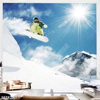 Tranh trượt tuyết 16712NT