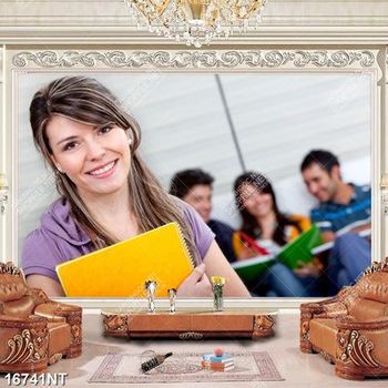 Tranh cô gái trẻ