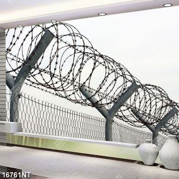 Tranh hàng rào kẽm gai