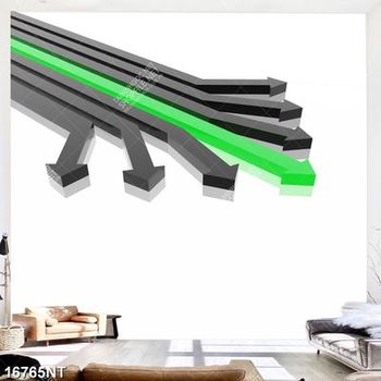 Tranh mũi tên xanh và đen