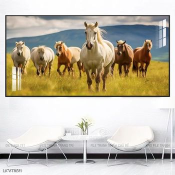 Tranh ngựa bát mã truy phong