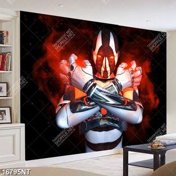 Tranh người máy mắt đỏ