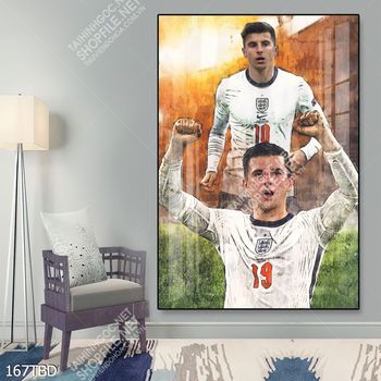 Tranh cầu thủ Mason Mount