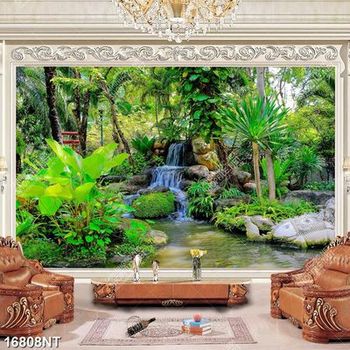 Tranh thác nước nhỏ