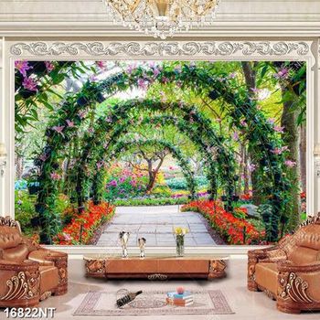 Tranh cánh cổng hoa