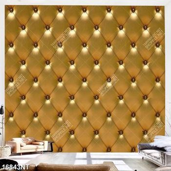 Tranh bức tường vàng gold