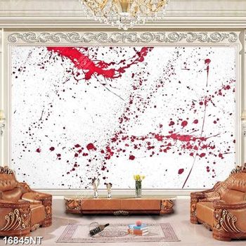 Tranh vết màu đỏ