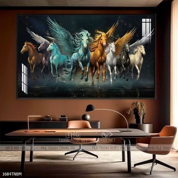 Tranh ngựa mã đáo thành công