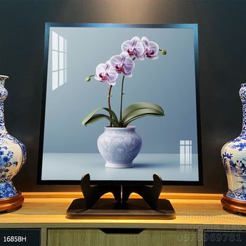 Tranh bình hoa trang trí phòng khách, phòng ăn đẹp