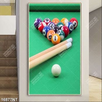 tranh billiard pool snooker bi a bi-a Tranh bàn bida