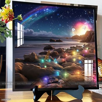 Tranh cá heo đẹp