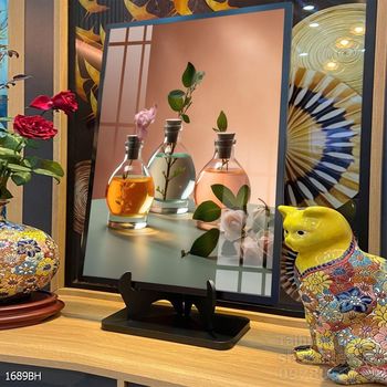 Mẫu tranh bình hoa mới nhất trang trí phòng khách, phòng ăn