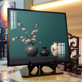 Mẫu tranh bình hoa nghệ thuật decor trang trí tường