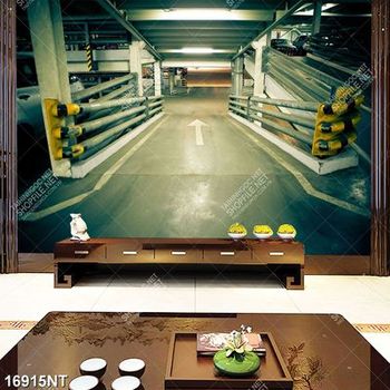 Tranh lối ra bãi đậu xe