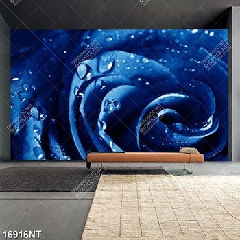 Tranh hoa hồng xanh tuyệt đẹp