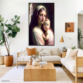 File tranh công giáo decor trang trí tường phòng thờ