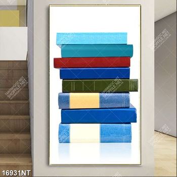 Tranh những quyển sách