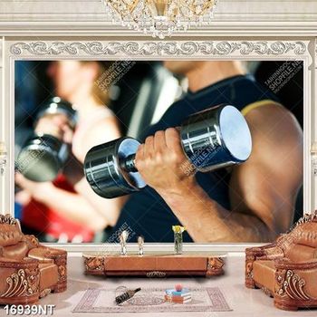 Tranh tập luyện thể thao 16939NT