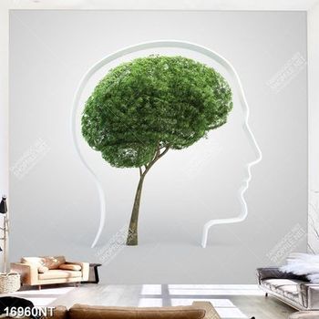 Tranh cây xanh nghệ thuật 16960NT