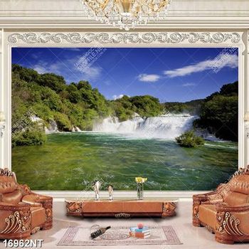 Tranh thác nước thiên nhiên 16962NT