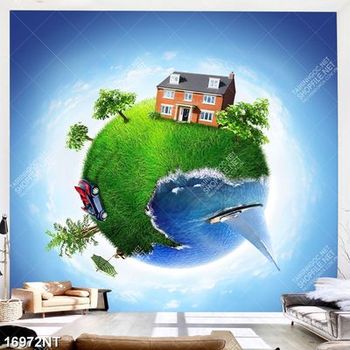 Tranh quả cầu nghệ thuật 16972NT