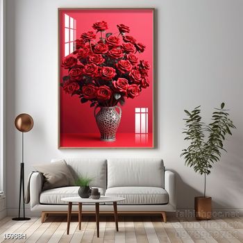 Tranh bình hoa nghệ thuật treo tường