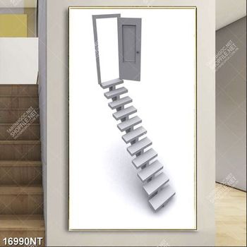 Tranh nghệ thuật cánh cửa mở