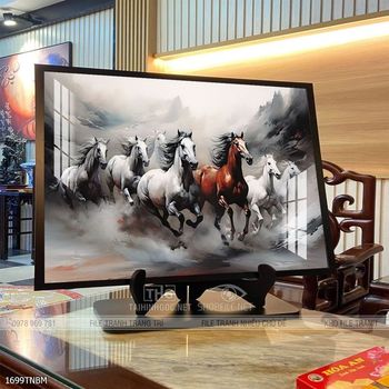 Tranh treo tường ngựa bát mã