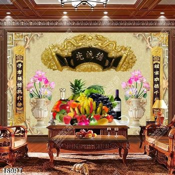 Tranh thờ mâm ngũ quả file gốc