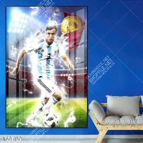 Tranh cầu thủ đội tuyển Argentina