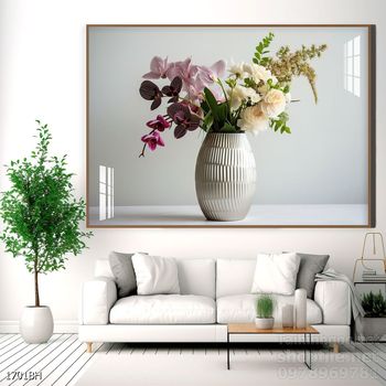 Tranh bình hoa đẹp