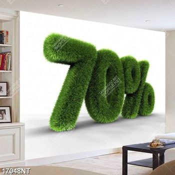 Tranh cỏ xanh 70%