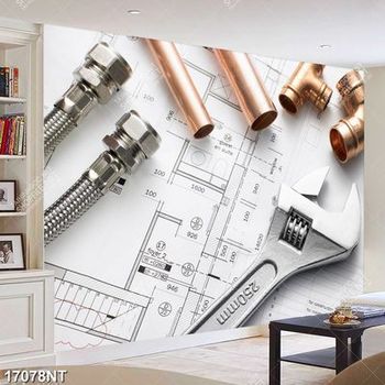 Tranh bản vẽ công trình