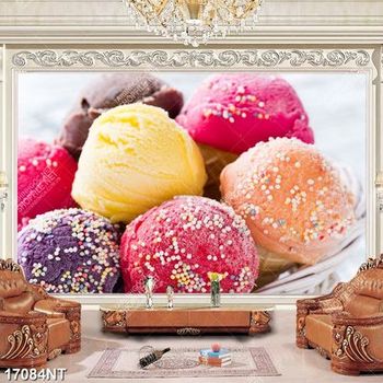 Tranh các loại bánh đủ màu sắc hấp dẫn
