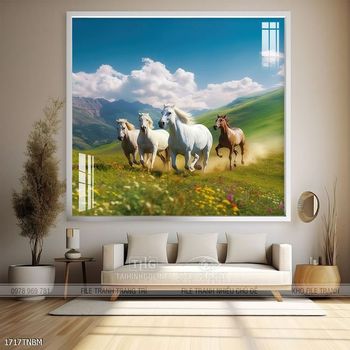 Tranh ngựa đẹp ấn tượng