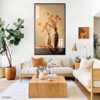 Tranh bình hoa nghệ thuật treo tường