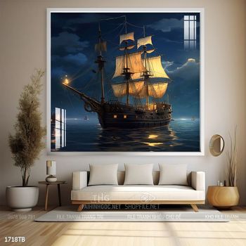 Tranh thuận buồm xuôi gió đẹp