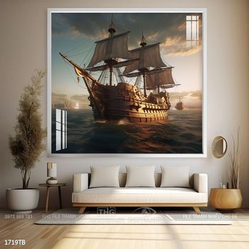 Tranh thuyền và biển