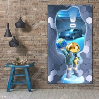 Tranh phi hành gia đẹp ấn tượng file gốc