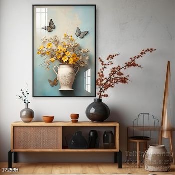 File tranh bình hoa nghệ thuật mẫu mới nhất