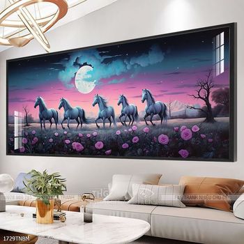 Tranh treo tường ngựa bát mã