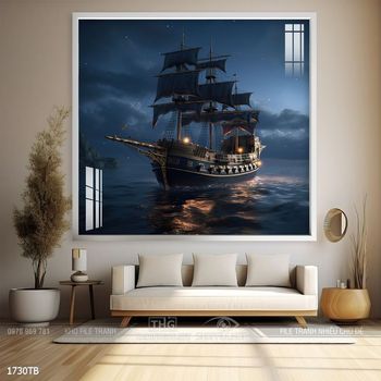 Tranh thuyền và biển