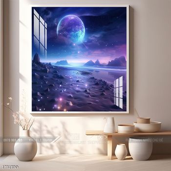 Tranh treo tường những chú cá heo đáng yêu