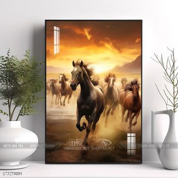 Tranh ngựa mã đáo thành công