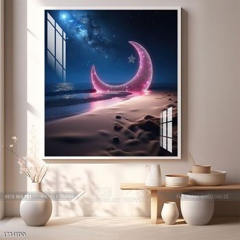 Tranh cá heo nghệ thuật độc đáo