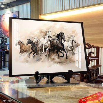 Tranh ngựa treo tường
