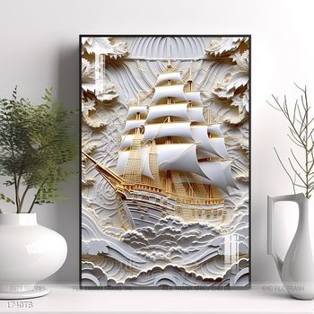 Tranh thuận buồm xuôi gió đẹp