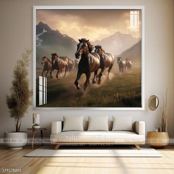 Tranh ngựa mã đáo thành công