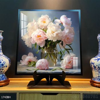 File tranh bình hoa nghệ thuật mẫu mới nhất