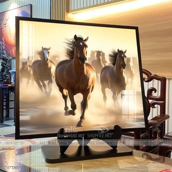 Tranh ngựa mã đáo thành công